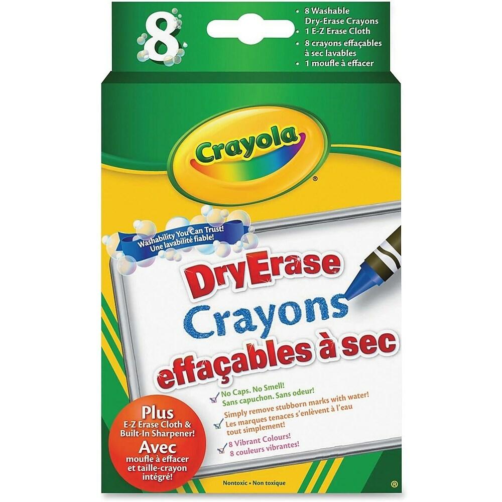 Crayola Dry Erase Crayons - 8 pack